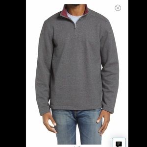 Bonobos Piqué Fleece Half Zip Pullover